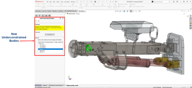 SOLIDWORKS Simulation 2024: Xem hình minh họa liên quan đến SOLIDWORKS Simulation 2024 - một phần mềm mô phỏng tuyệt vời giúp thiết kế và kiểm tra các sản phẩm của bạn trước khi chuyển sang sản xuất. Khám phá các chức năng mới và cải tiến từ phiên bản trước đó, và tìm hiểu cách SOLIDWORKS Simulation 2024 có thể nâng cao hiệu quả và tiết kiệm chi phí cho công ty của bạn.